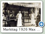 Markttag 1926 Max und Otto Gemeinhardt, Line Ssonnenschein